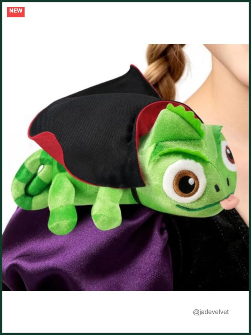 Chameleon Shoulder Plush Detachable Cape Magnetic Shoulder Buddy Costume